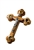 CC08 - Orthodox Crucifix with glass windows - 5"