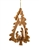 N09 - Christmas Tree with Nativity - 4"