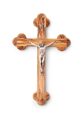 CC24C - Orthodox Crucifix with metal Corpus - 8"
