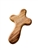 hand-crafted olive wood cross made in Bethlehem