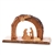 E08 - Arched grotto with holy family under star - 3"x4.5"
