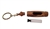 MS20 - Olive Wood oil or perfume vial keychain. - 3"